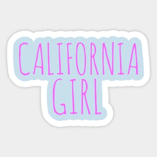 California t-shirt designs Sticker